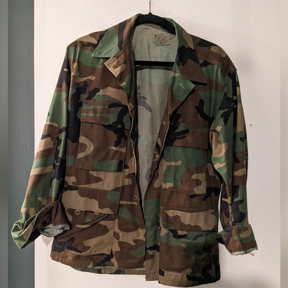 Vintage military camo jacket